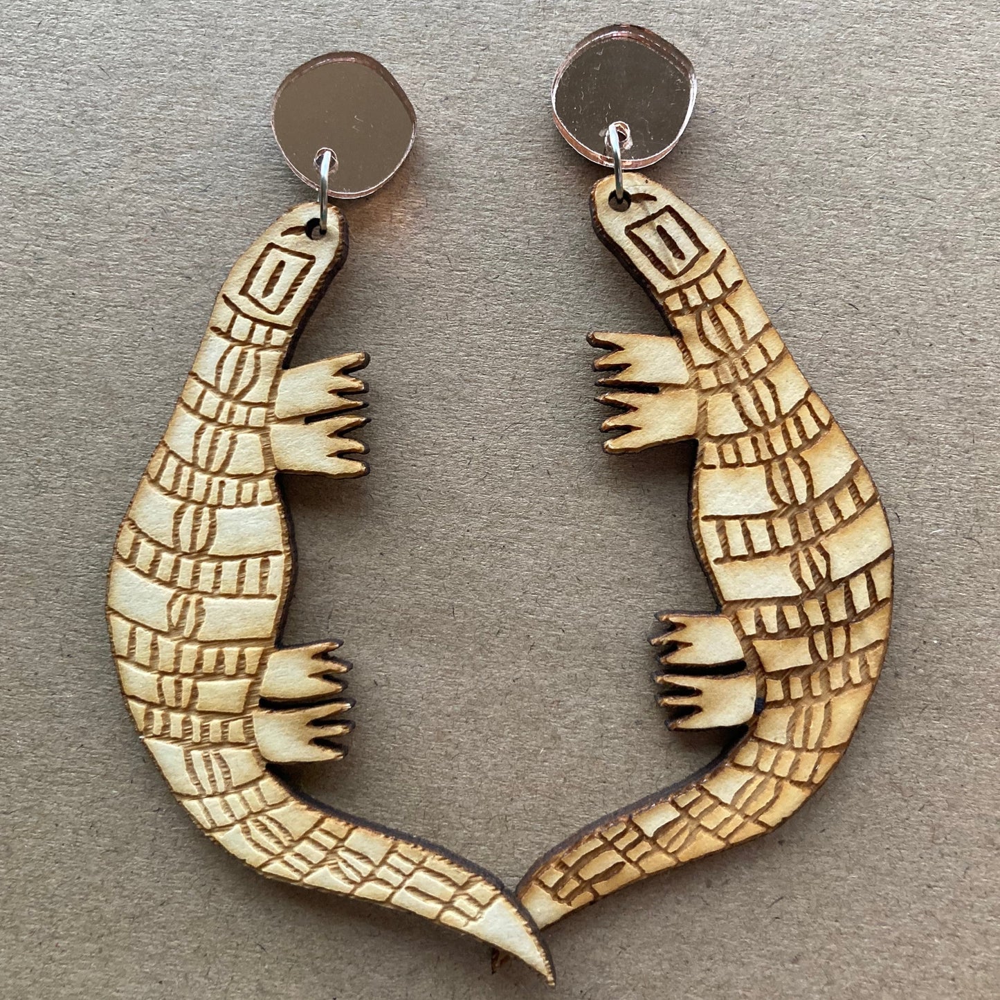 Jalangardi (Goanna) earrings
