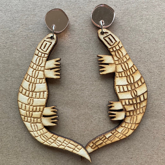 Jalangardi (Goanna)  earrings