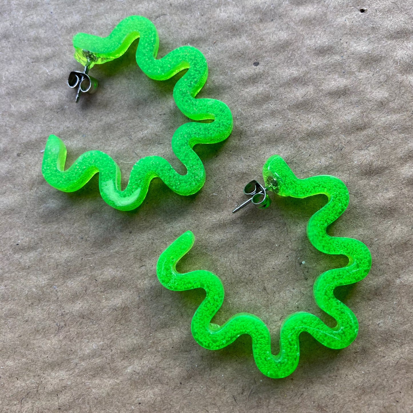 Lime Green Ramen Hoops