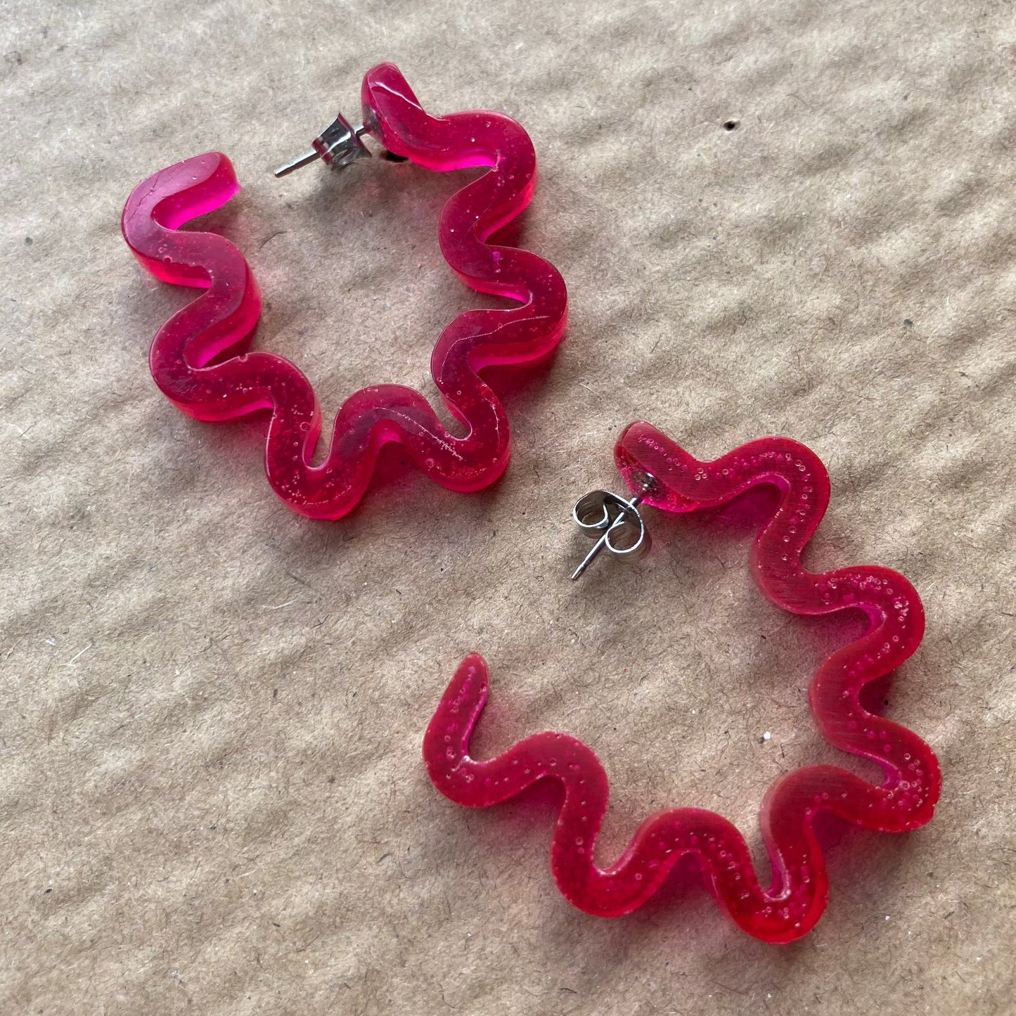 Cherry Pink Ramen Hoops