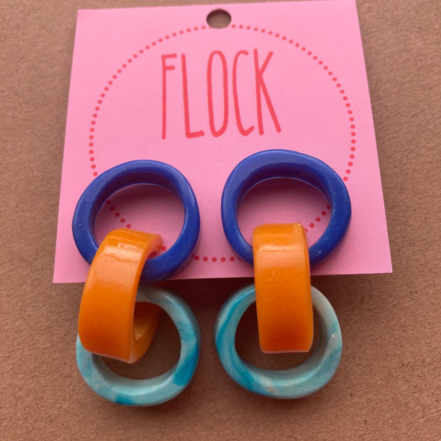 Orange and Blues Triple Links