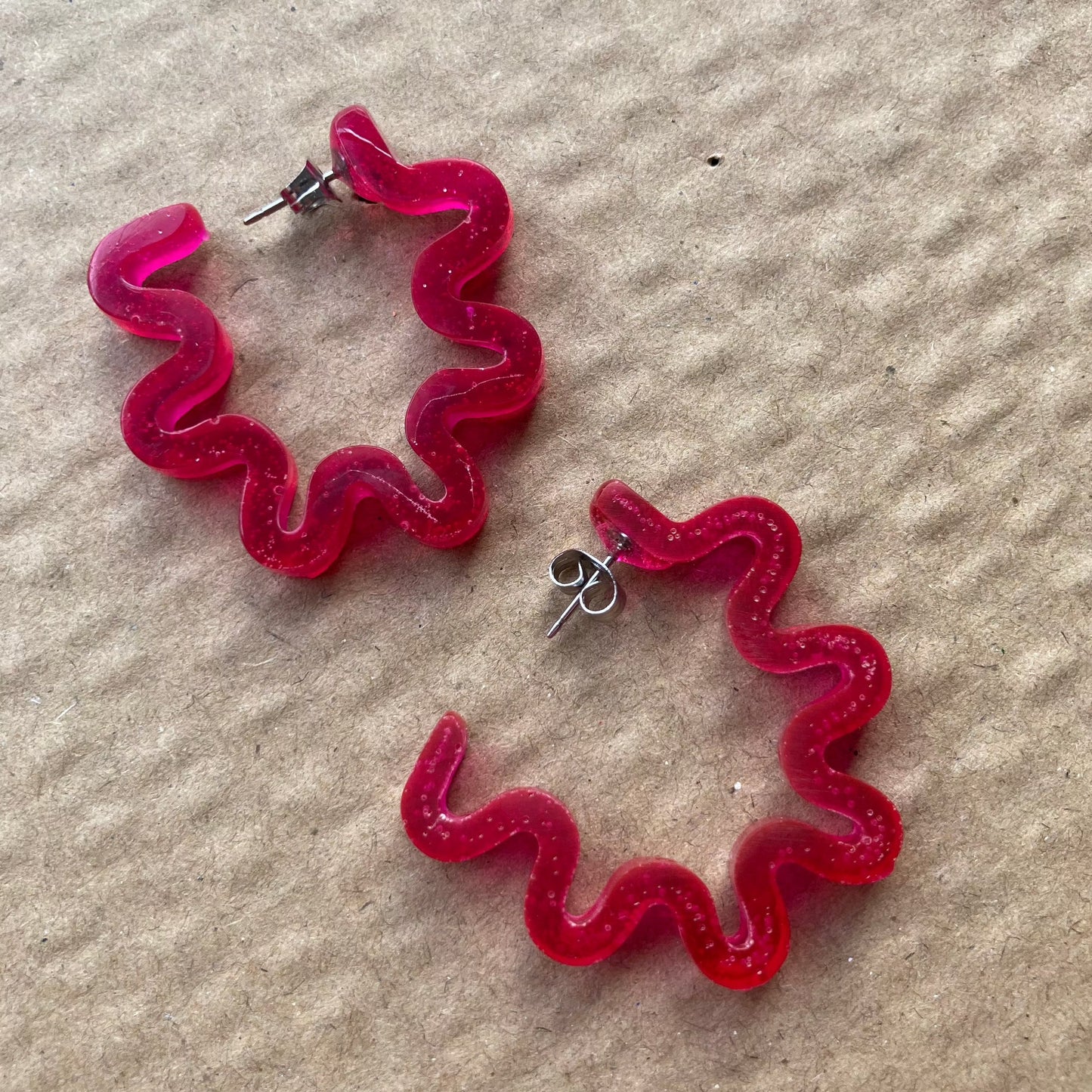 Cherry Pink Ramen Hoops