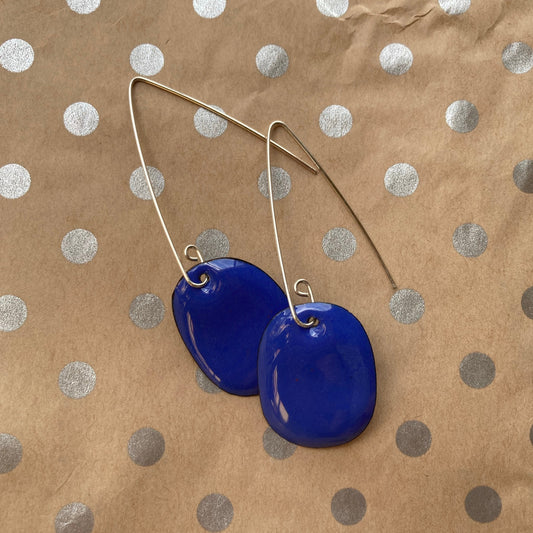 Cobalt Blue Enamel Drops