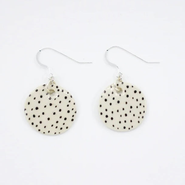 Spotty Round Earrings