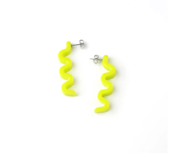 Lime Green Mini Ramen Studs