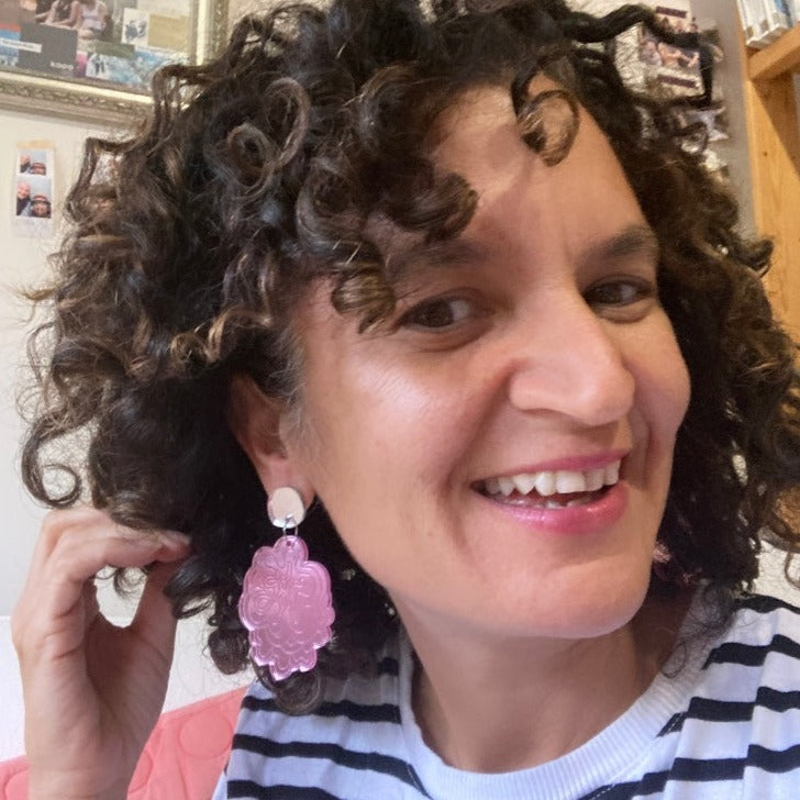 Gidigidi (coral) earrings