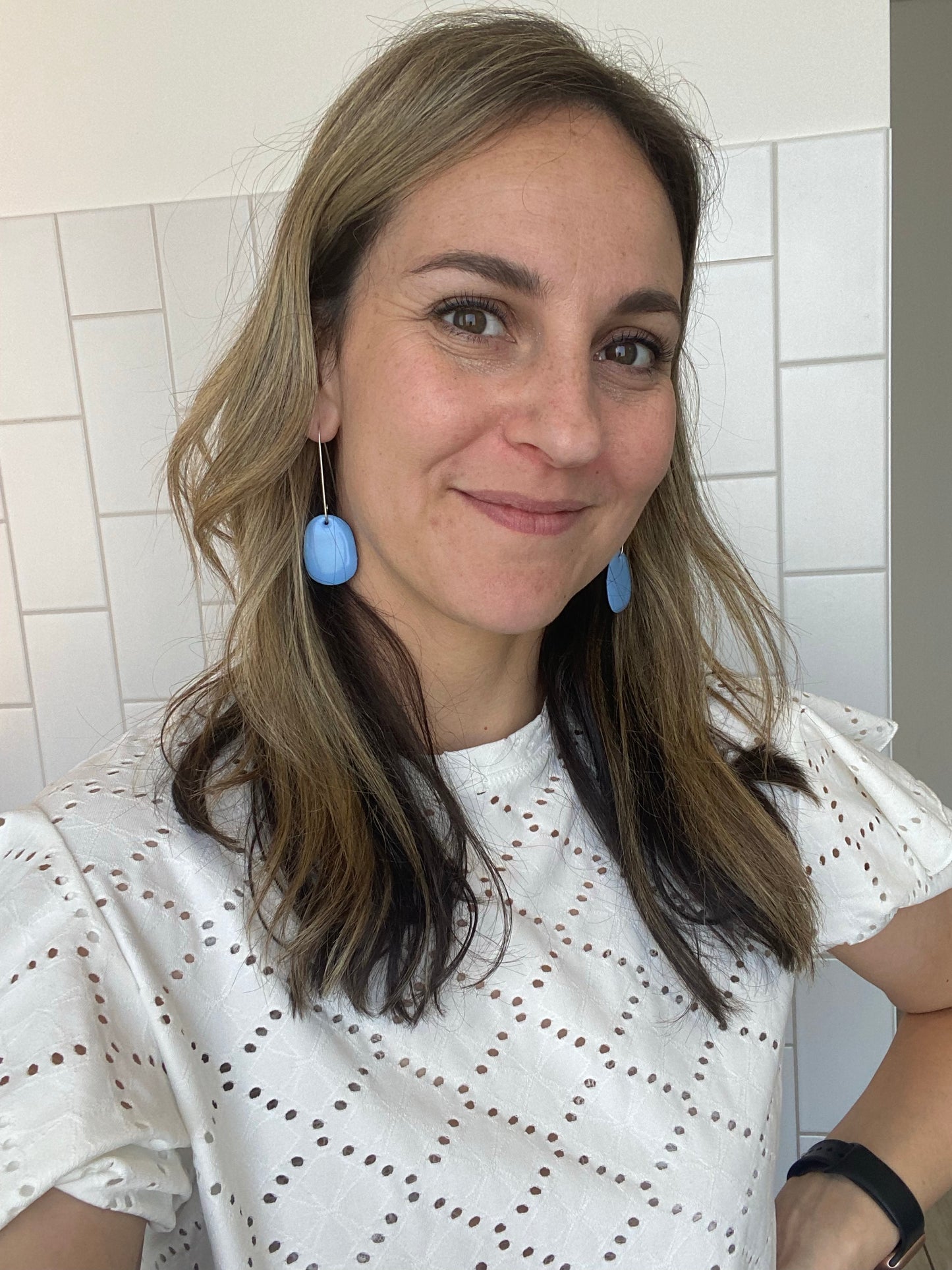 Cobalt Blue Enamel Drops