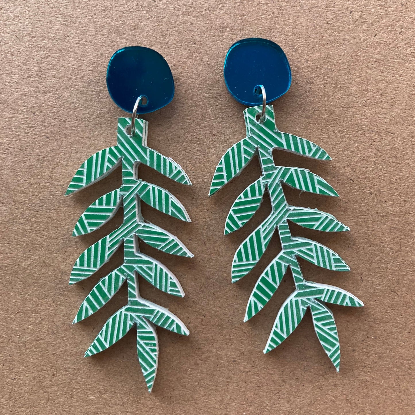 Seagrass earrings