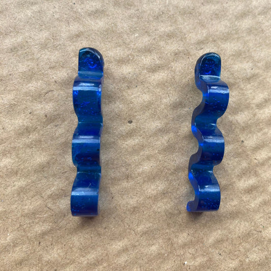 Translucent Blue Mini Ramen Studs