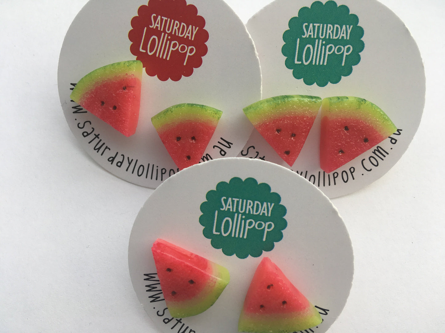 Watermelon Studs