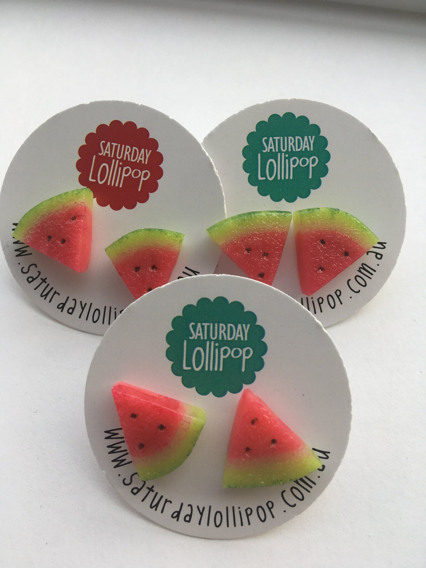 Watermelon Studs