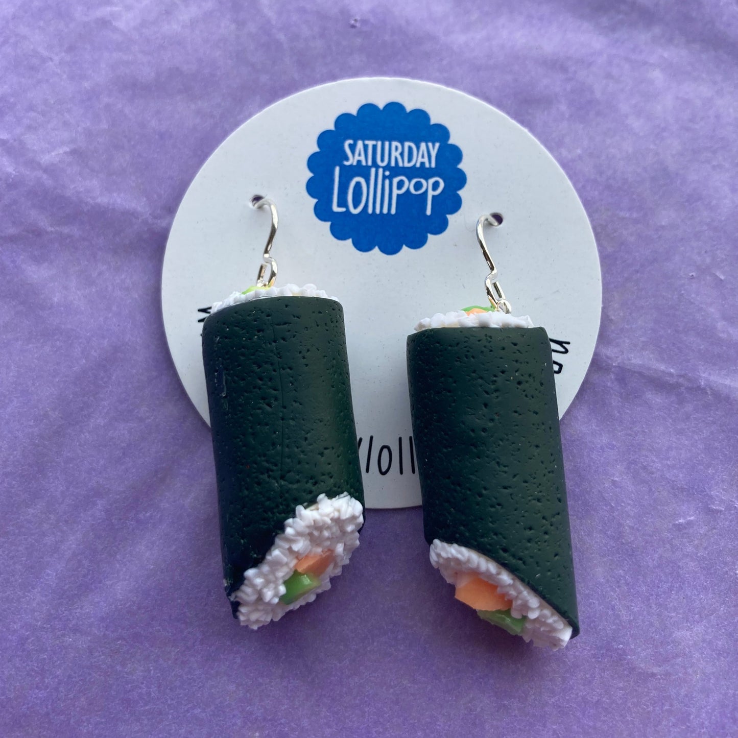 Sushi Earrings