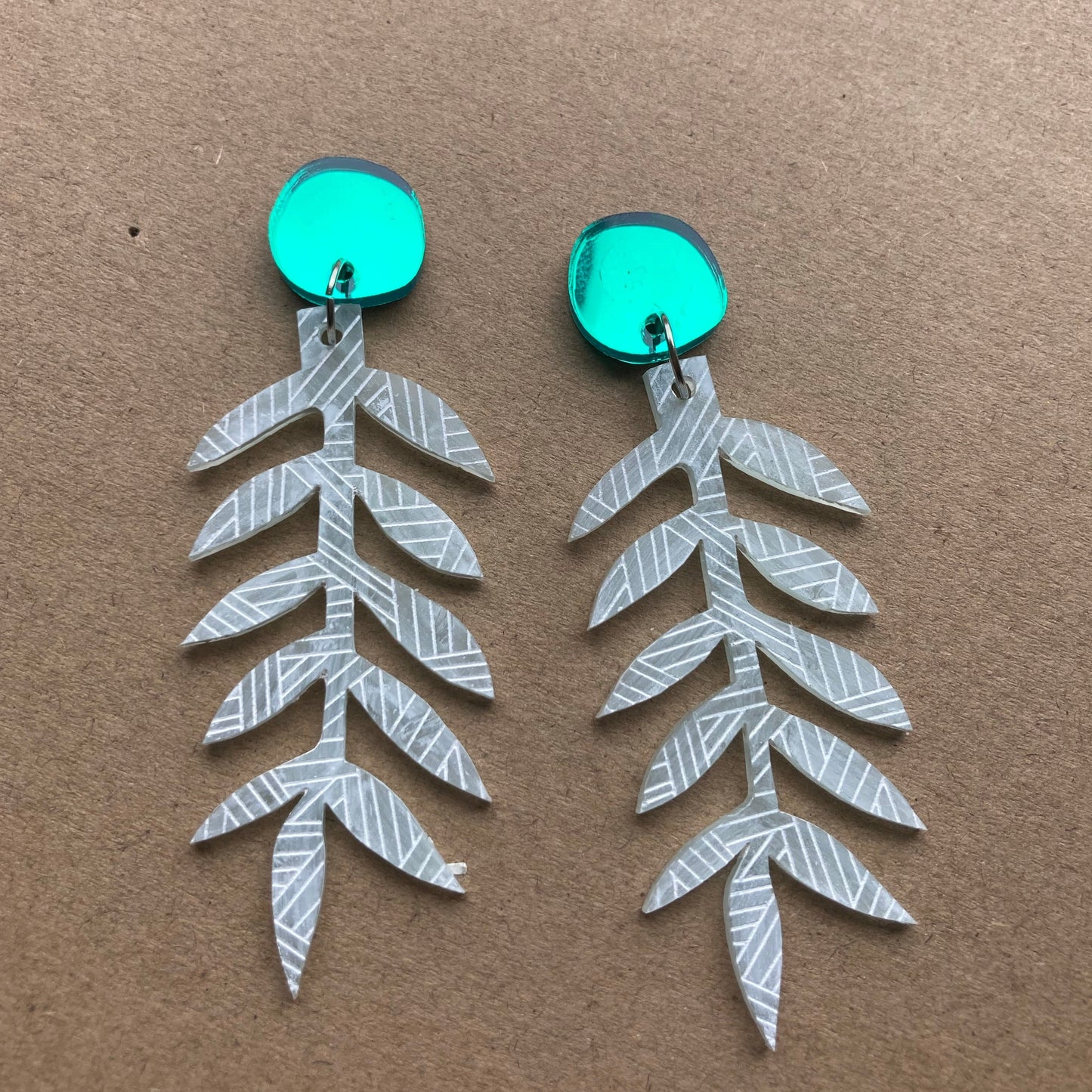 Seagrass earrings