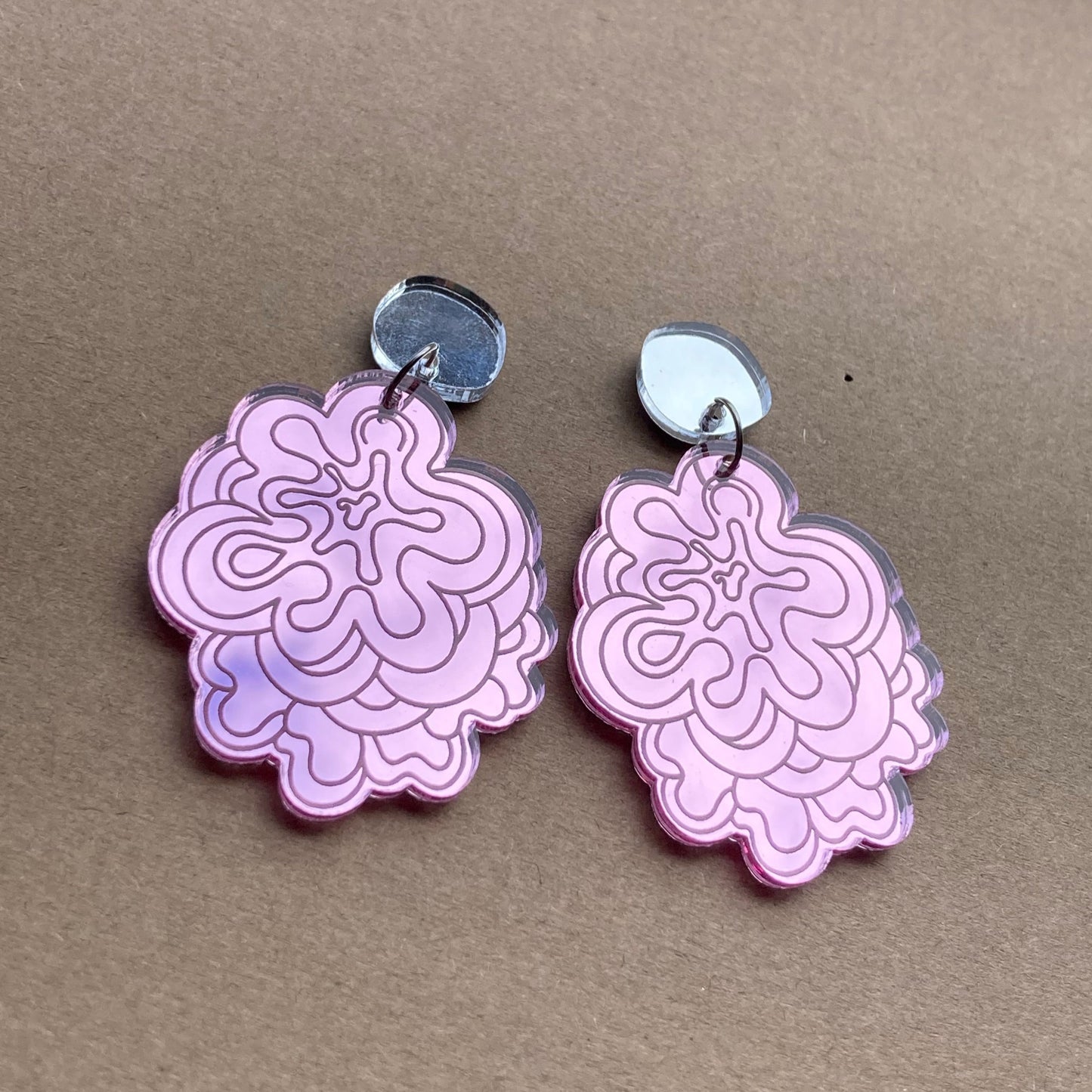 Gidigidi (coral) earrings