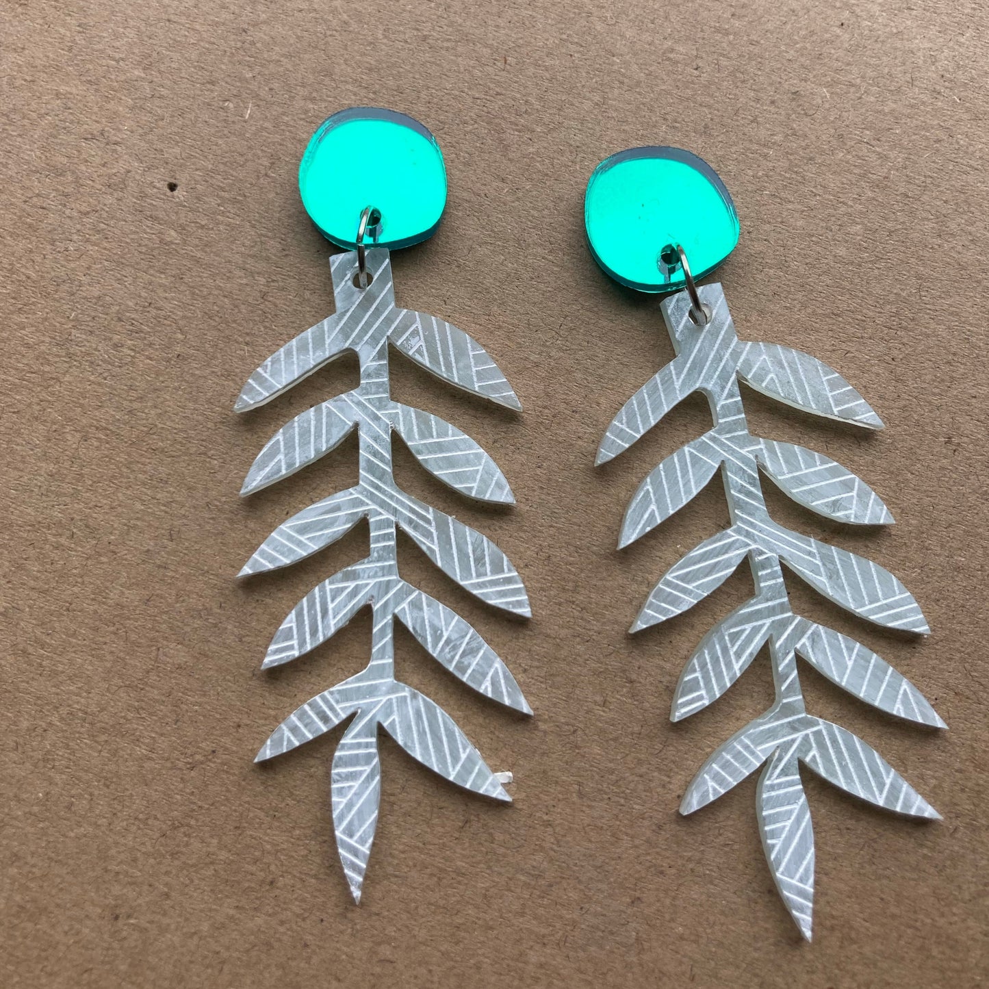 Seagrass earrings