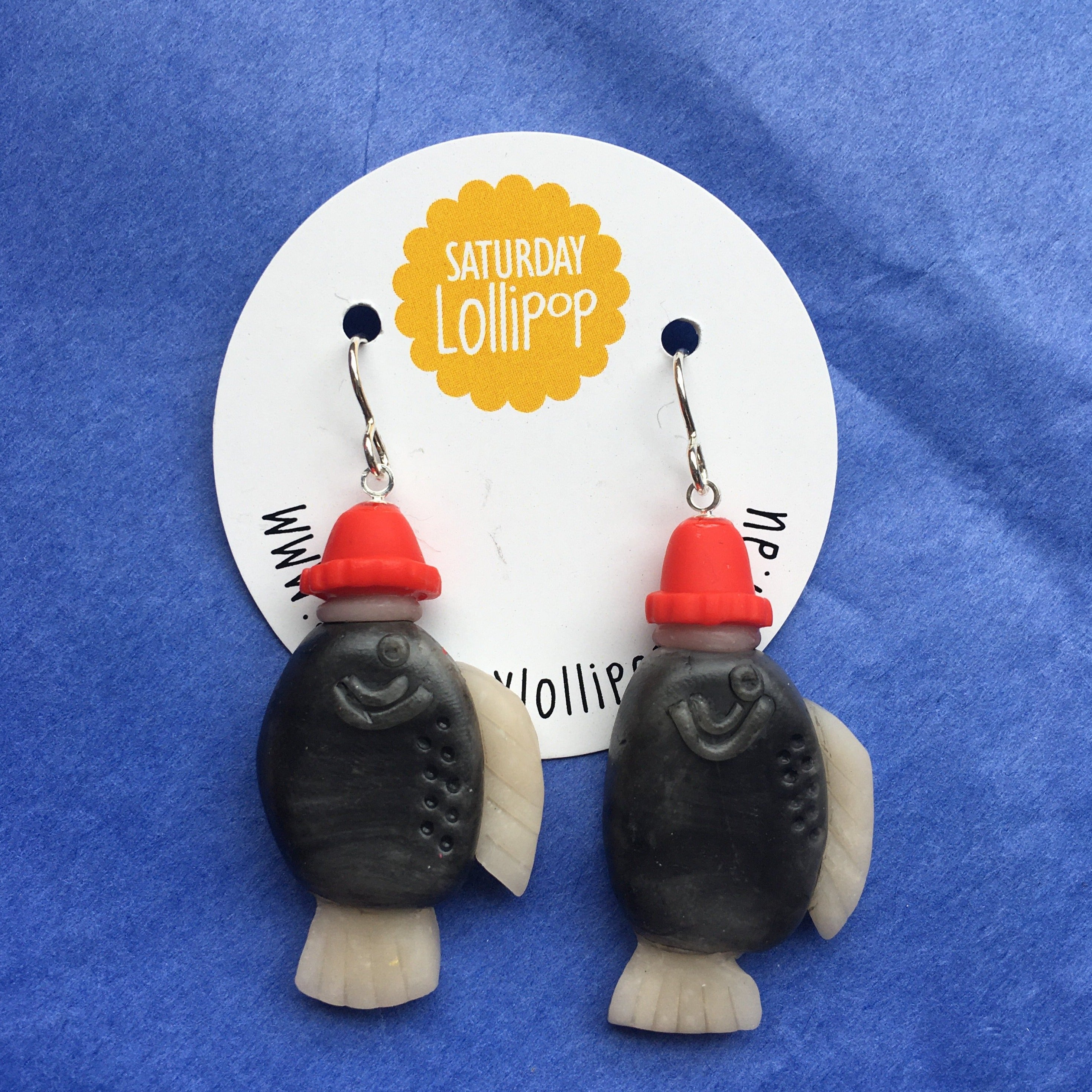 Soy sauce deals fish earrings