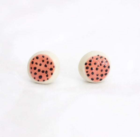 Paprika Dots Stud earrings